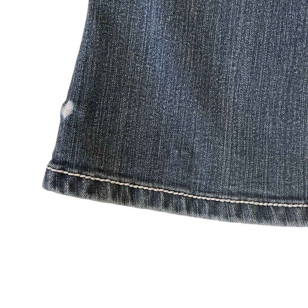 Seven7 Jeans Blue Bootcut Rhinestone Size 12 - Picture 6 of 13